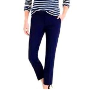 J CREW CAMPBELL cropped wool blend pants